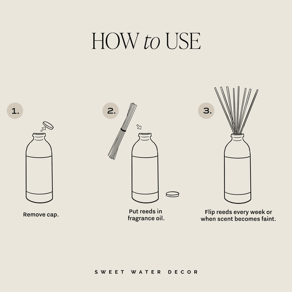 Warm and Cozy Tinted Glass Jar Reed Diffuser