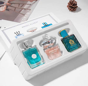 ANGEL ELVES Women's Perfume Gift Set, 3-Piece Luxury Fragrance Collection, Long-Lasting Eau de Parfum, Elegant Design, Perfect for Gifting & Daily Wear
