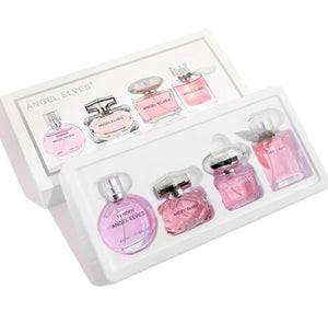 ANGEL ELVES 4 Pcs Women Perfume Gift Set, 30ml Each - Long-Lasting Eau de Parfum, Elegant Floral Fragrance Collection, Perfect for Gifting & Daily Wear