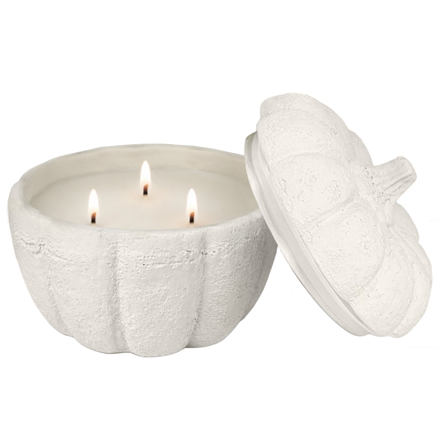 Sweet Water Decor Pumpkin Jar Soy Candle, 13.5 oz - Cashmere and Vanilla