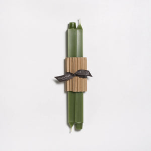 Greentree Home Candle, 12" Square Unscented Taper Handmade Beeswax Candles