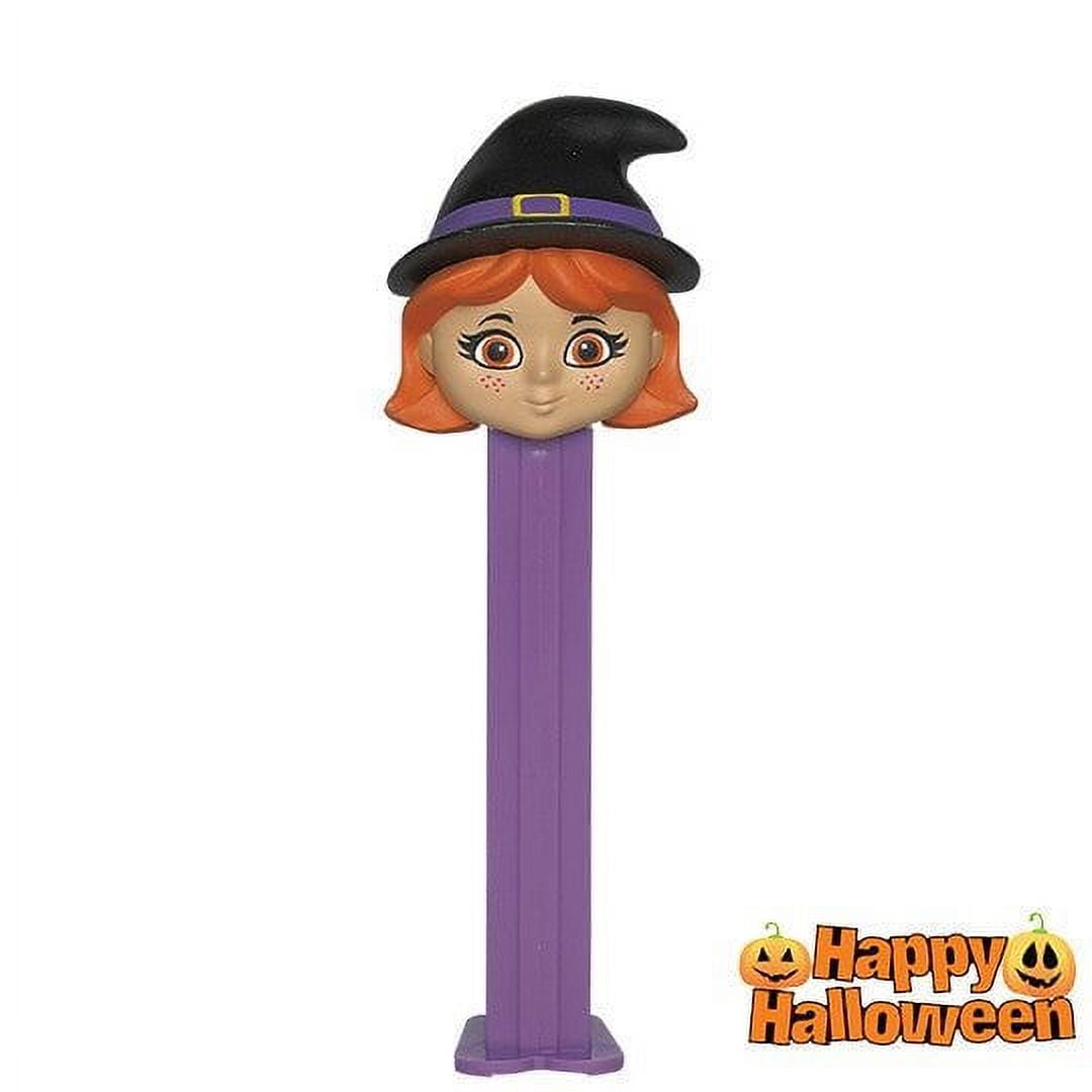 PEZ Candy Halloween Collection Candy Dispenser Plus 3 Candy Corn Flavored Candy Refills, 0.87 Ounce Blister Pack