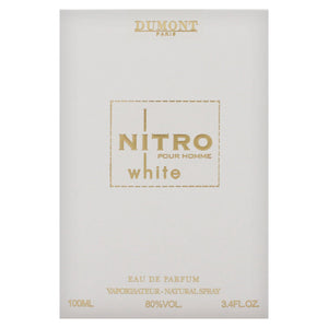 Dumont Paris Nitro White Pour Homme Eau de Parfum 3.4 oz