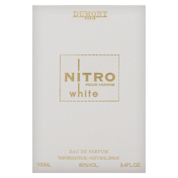 Dumont Paris Nitro White Pour Homme Eau de Parfum 3.4 oz