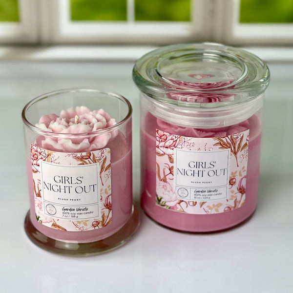 A Mandatory Activity, Girls' Night Out Candle - Blush Peony Soy Candle