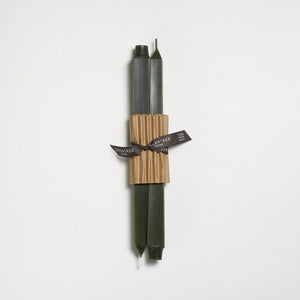 Greentree Home Candle, 12" Square Unscented Taper Handmade Beeswax Candles