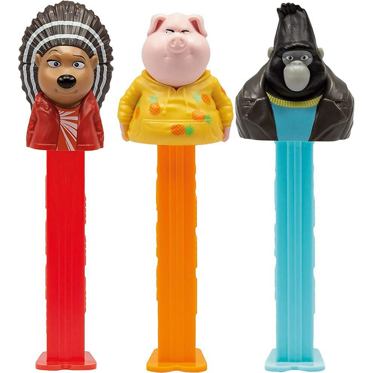 Pez Candy Illumination's Sing 2 Movie Candy Dispenser Blister Pack