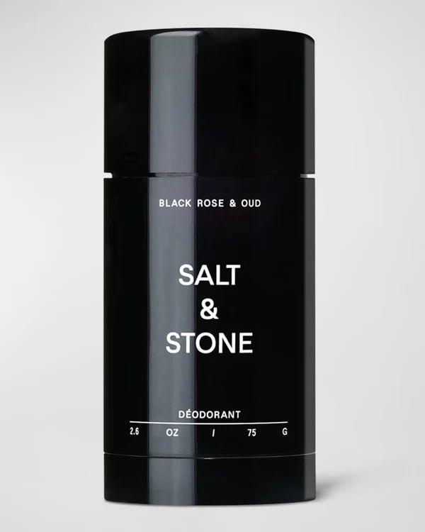 Salt & Stone Aluminum Free Deodorant | Extra Strength 48 Hour Protection for Women & Men | Made with Seaweed Extracts, Niacinamide & Prebiotics | Neroli & Basil