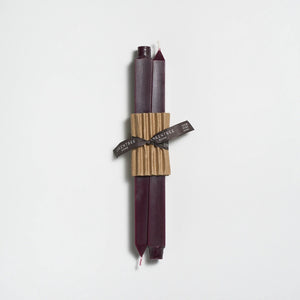 Greentree Home Candle, 12" Square Unscented Taper Handmade Beeswax Candles