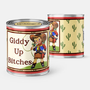 Giddy Up Bitches Western Theme Soy Candle