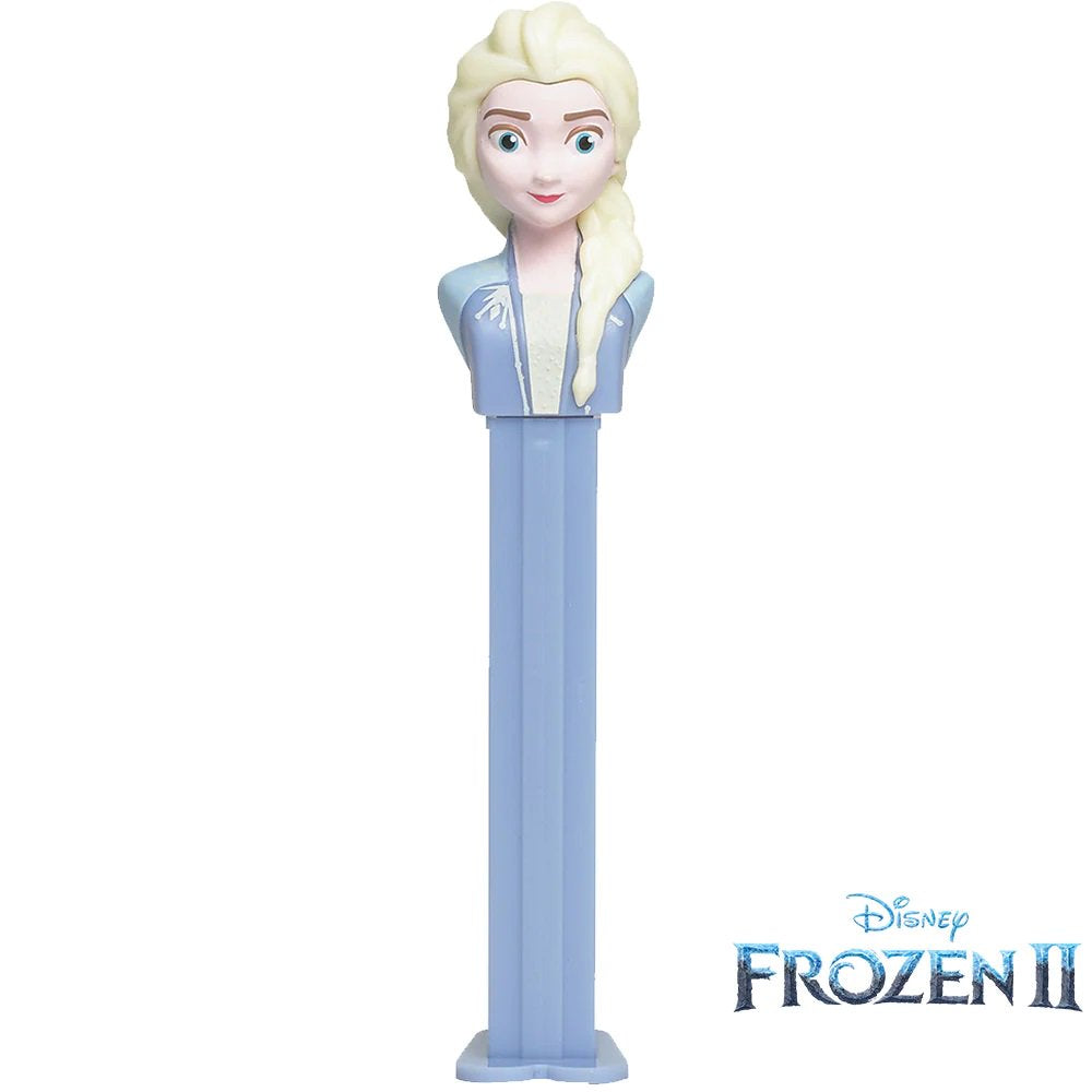 PEZ Disney Frozen II Collection Candy Dispenser, Plus 3 Fruit Flavored Candy Refills, 0.87 Ounce Blister Pack