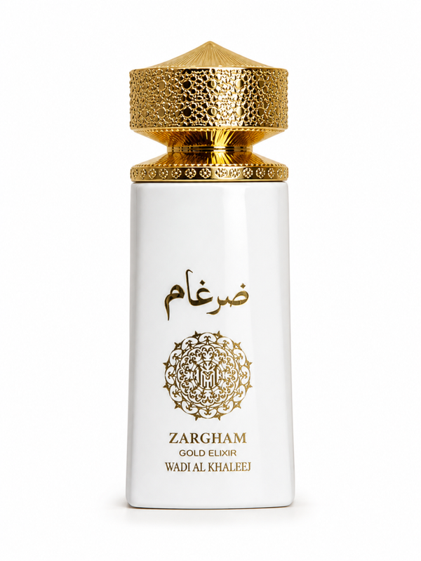 Wadi Al Khaleej Zargham Gold Elixir Eau De Parfum for Women, 100 ml