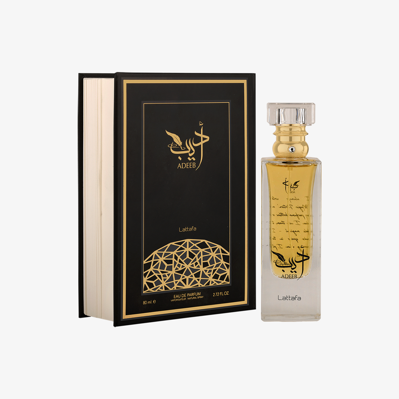 Lattafa Adeeb Eau de Parfum Unisex Perfume, 100 ml