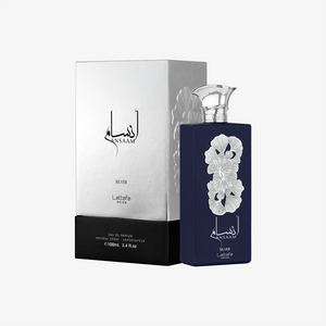 Lattafa Pride Ansaam Silver Eau de Parfum Spray Unisex Perfume, 100 ml