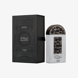 Lattafa Pride Maharjan Silver Eau de Parfum Spray Unisex Perfume, 100 ml