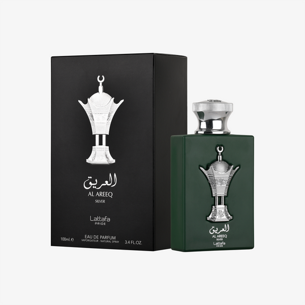Lattafa Pride Al Areeq Silver Eau de Parfum Spray Unisex Perfume, 100 ml