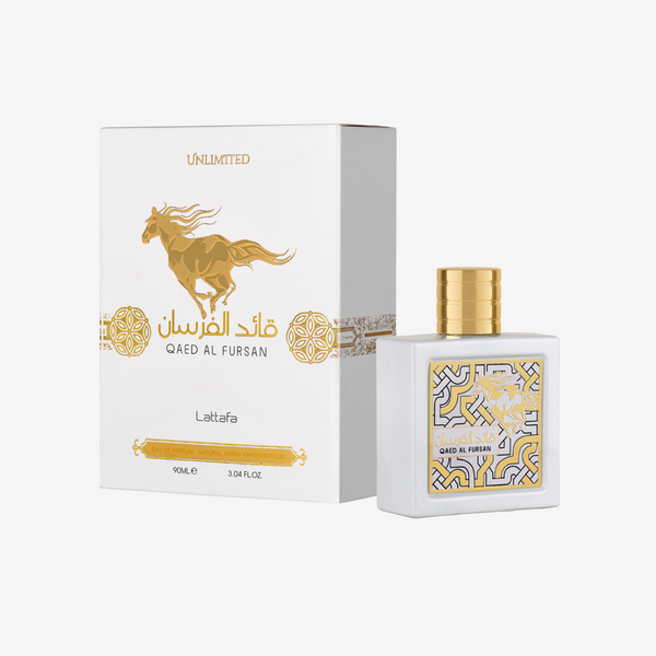 Lattafa Qaed Al Fursan Unlimited Eau de Parfum Spray Unisex Perfume, 90 ml