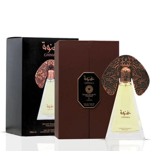 Lattafa Niche Emarati Ghinwa Eau de Parfum Spray Unisex Perfume, 100 ml