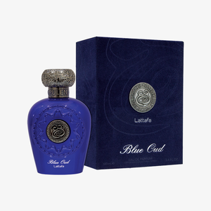 Lattafa Blue Oud Eau de Parfum Spray Unisex Perfume, 100 ml