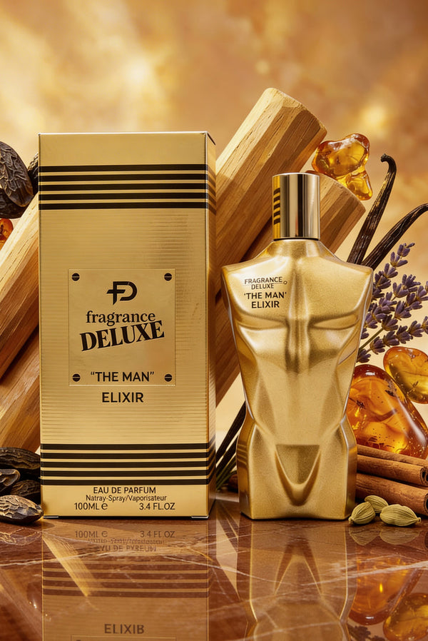 Fragrance Deluxe The Man Elixir Eau De Parfum for Men, 100 ml