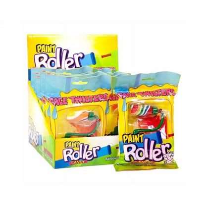 Face Twisters Paint Roller Candy, 0.78 oz. (22g) - 12 Count Display Box