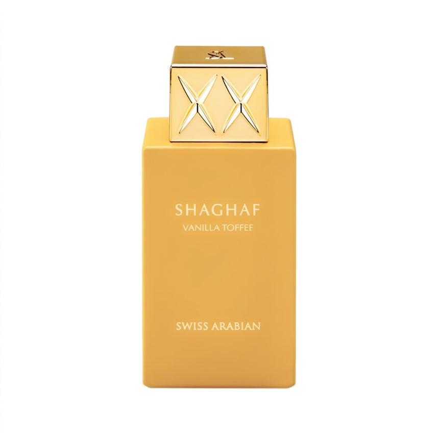 Swiss Arabian Shaghaf Vanilla Toffee Luxury Eau de Parfum Unisex Perfume Spray