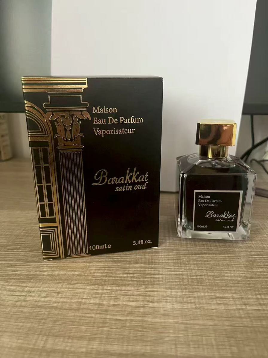 Luxury "Baccarat Style" Perfume 100ml/3.4FL.OZ - Long-Lasting Eau de Parfum, Elegant Woody & Oriental Fragrance, Perfect for Men & Women