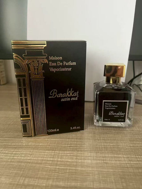 Luxury "Baccarat Style" Perfume 100ml/3.4FL.OZ - Long-Lasting Eau de Parfum, Elegant Woody & Oriental Fragrance, Perfect for Men & Women