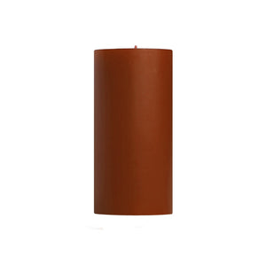 Unscented Pillar Candles, Pumpkin