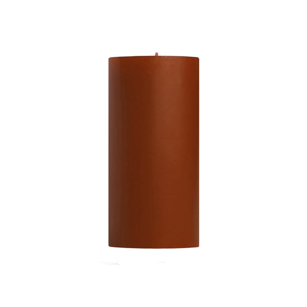 Unscented Pillar Candles, Pumpkin