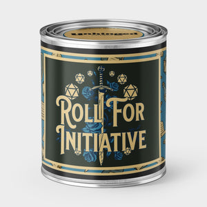 Roll For Initative D&D Rpg Themed Soy Candle