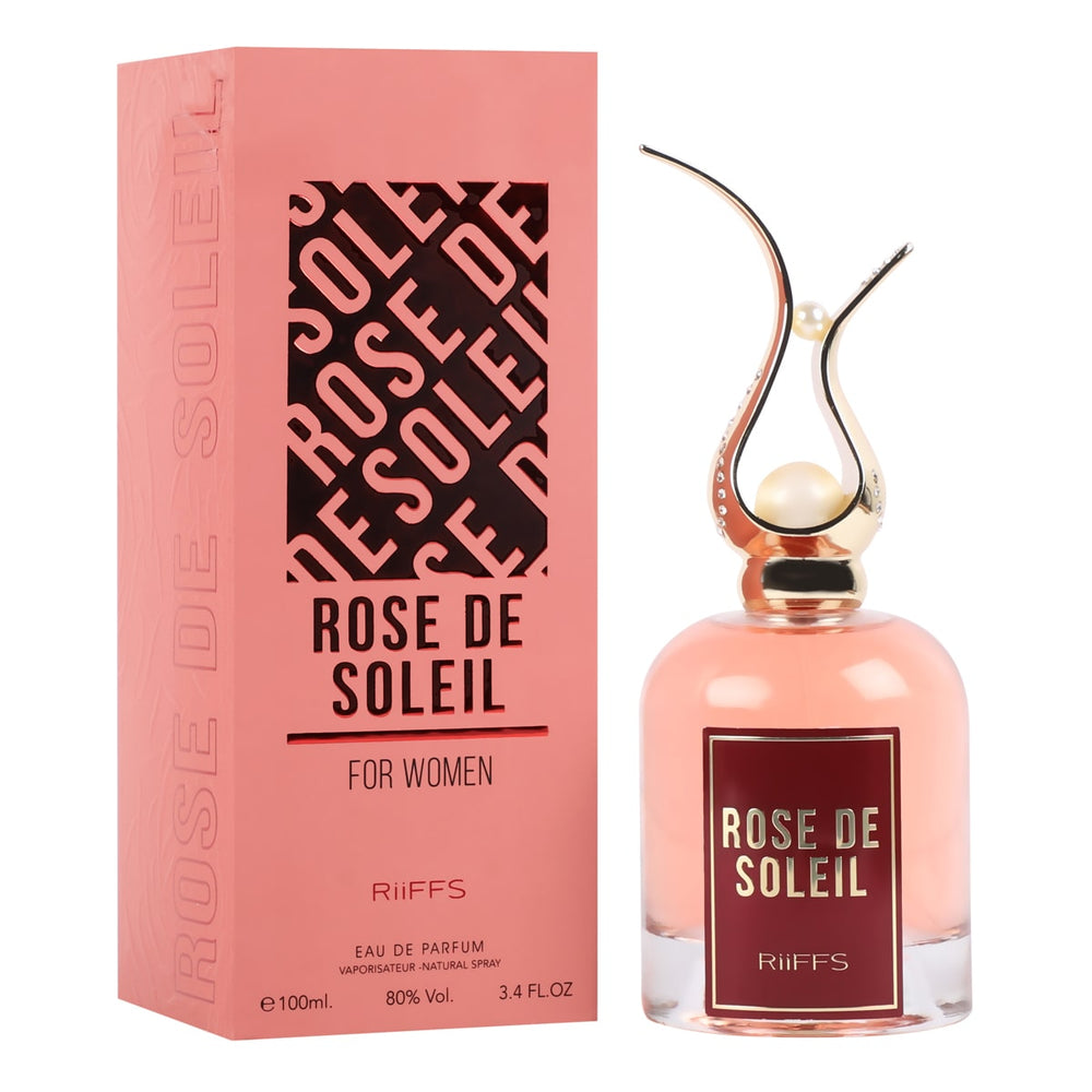 Riiffs Rose De Soleil Eau de Parfum Perfume for Women, 100 ml