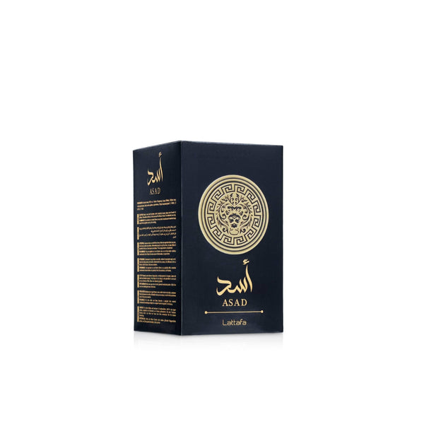 Lattafa Perfumes Asad for Unisex Eau de Parfum Spray, 3.4 Ounce