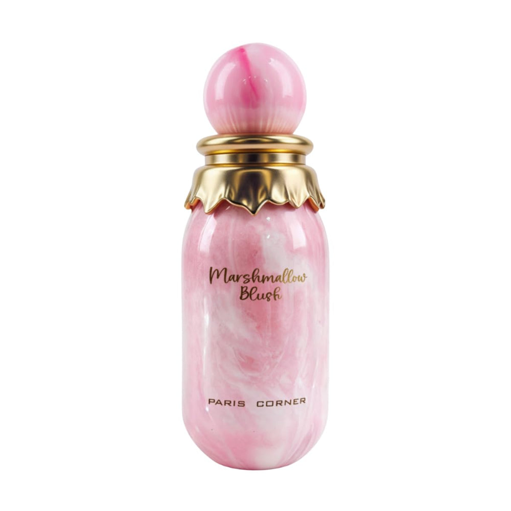 Paris Corner | Marshmallow Blush EDP | A Unique Gourmand Marshmallow Strawberry Perfume for Women | Long-Lasting Sweet Scent Fragrance for Daily Use (3.4 Fl Oz)