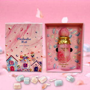 Paris Corner | Marshmallow Blush EDP | A Unique Gourmand Marshmallow Strawberry Perfume for Women | Long-Lasting Sweet Scent Fragrance for Daily Use (3.4 Fl Oz)