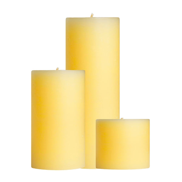 Scented Pillar Candles, Rain