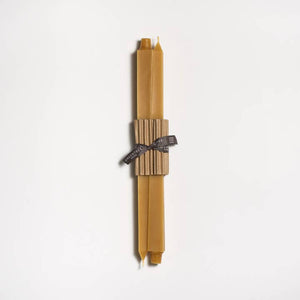 Greentree Home Candle, 16" Square Unscented Taper Handmade Beeswax Candles