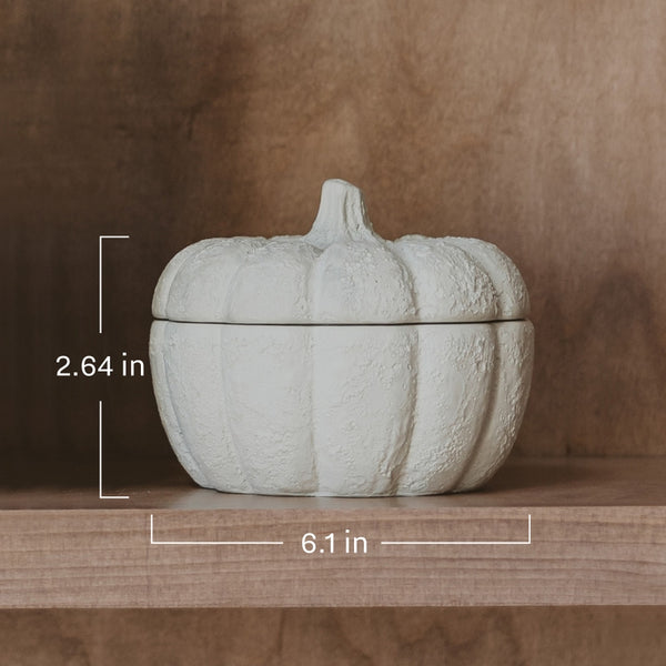 Sweet Water Decor Pumpkin Jar Soy Candle, 13.5 oz - Cashmere and Vanilla