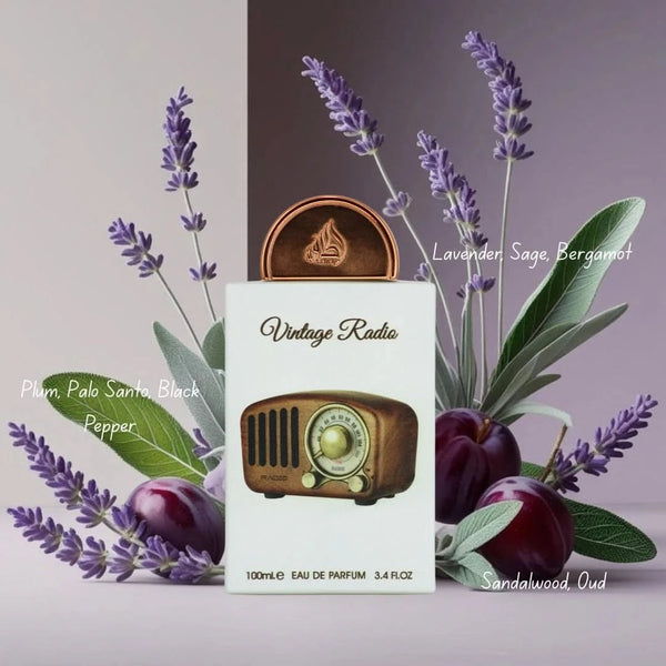 Lattafa Pride Vintage Radio 3-Piece Perfume Gift Set