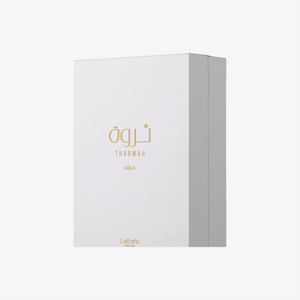 Lattafa Pride Tharwah Gold Eau de Parfum Spray Unisex Perfume, 100 ml