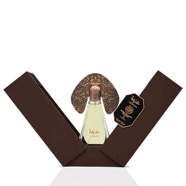 Lattafa Niche Emarati Ghinwa Eau de Parfum Spray Unisex Perfume, 100 ml