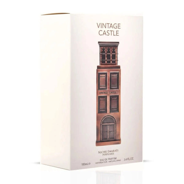 Lattafa Niche Emarati Vintage Castle Eau de Parfum Spray Unisex Perfume, 100 ml