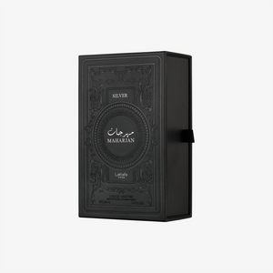 Lattafa Pride Maharjan Silver Eau de Parfum Spray Unisex Perfume, 100 ml