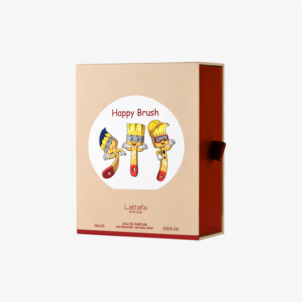 Lattafa Pride Happy Brush Eau de Parfum Spray Unisex Perfume, 75 ml