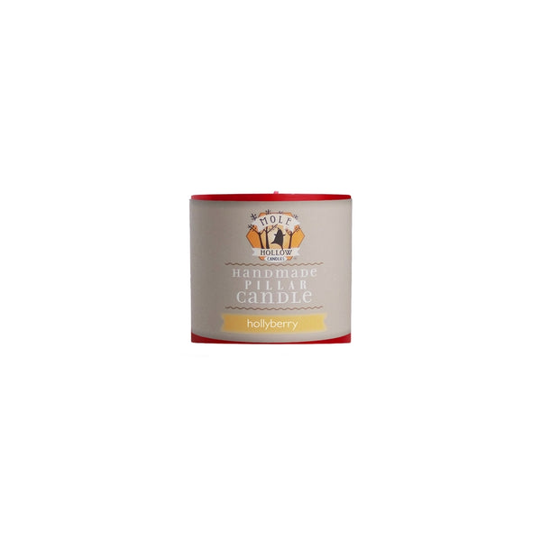 Scented Pillar Candles, Hollyberry