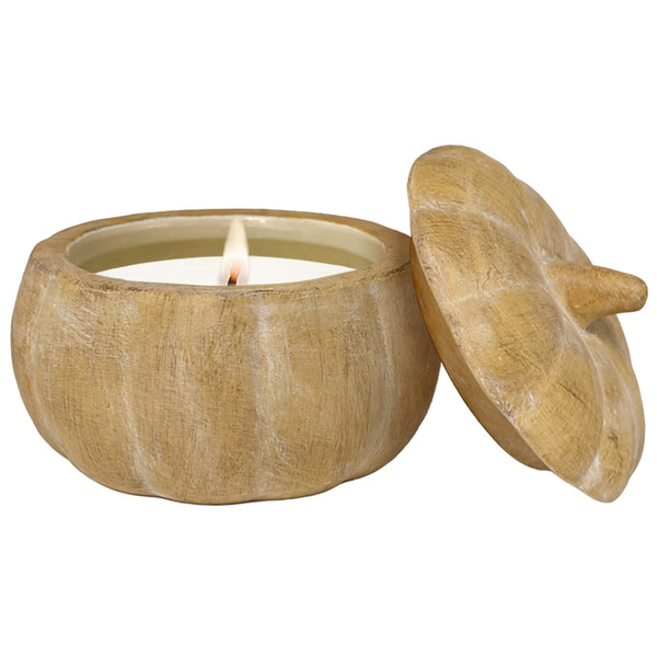 Sweet Water Decor Pumpkin Spice Soy Candle - 8 oz Pumpkin Jar