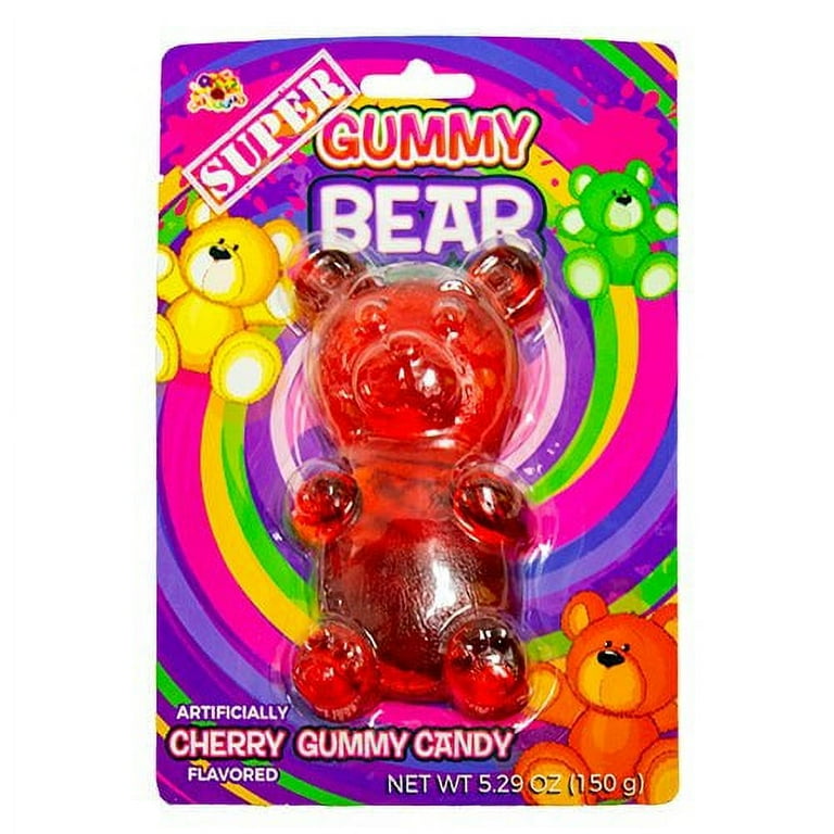 Albert's Super Bear Gummy Candy, 5.29 Ounce Blister Pack