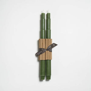 Greentree Home Candle, 12" Tele Unscented Taper Handmade Beeswax Candles