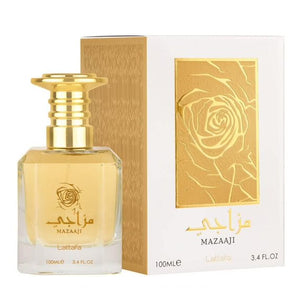 Lattafa Mazaaji Eau de Parfum Spray Unisex Perfume, 100 ml