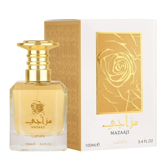 Lattafa Mazaaji Eau de Parfum Spray Unisex Perfume, 100 ml